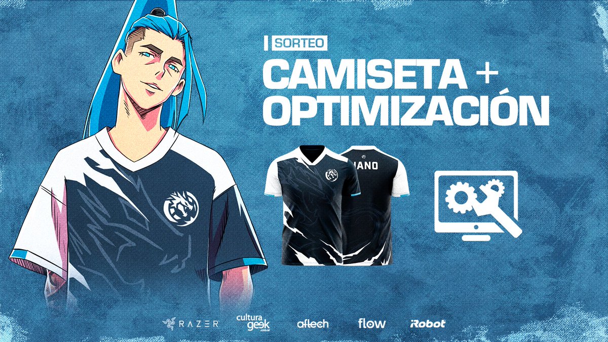 LeviatanGG's tweet photo. ⚡️ ¡SORTEO FLASH! ⚡️

Junto a @JOptimizacion estamos sorteando una camiseta y una optimización para que tu PC vuele 🚀

Requisitos: 

-Dar RT
-Seguir a @LeviatanGG y @JOptimizacion 

⏳ ¡SE SORTEA MAÑANA! ⏳ https://t.co/dCh0P60Ab2