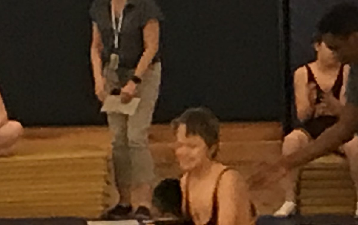 4everAmazon's tweet image. My grandson is blind and disabled but never stops trying. The blind school wrestling team