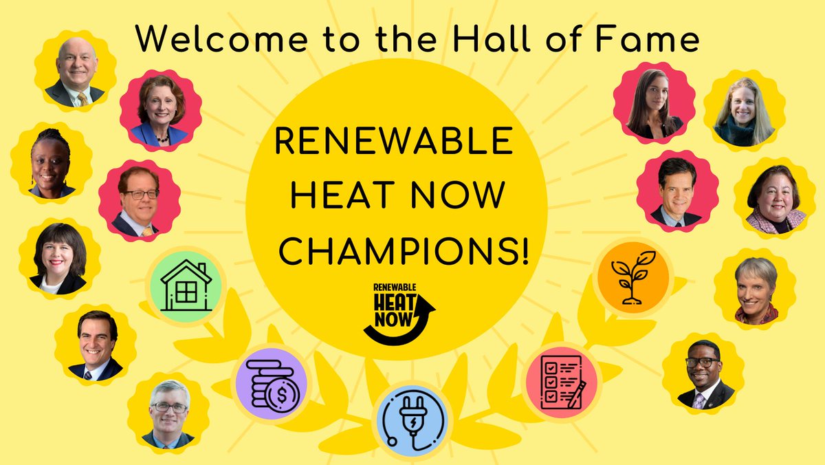 It’s a great day to be a Champion! 🍀 Extending a warm welcome our newest #RenewableHeatNow Champions, who have committed to a safer, healthier, and more affordable New York by co-sponsoring all five bills included in the RHN Legislative Package 🧵
