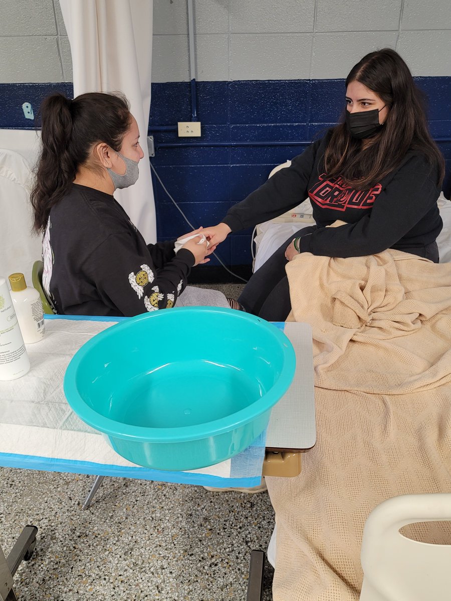 Reidsville Rams (@rockinrams) on Twitter photo Mrs. Moore's HOSA members are future health care workers. Her Nursing Fundamentals class are practicing skills they have learned in the lab. <a href="/RCS_NC/">Rockingham County Schools</a> Mrs. Moore's HOSA members are future health care workers. Her Nursing Fundamentals class are practicing skills they have learned in the lab. <a href="/RCS_NC/">Rockingham County Schools</a>