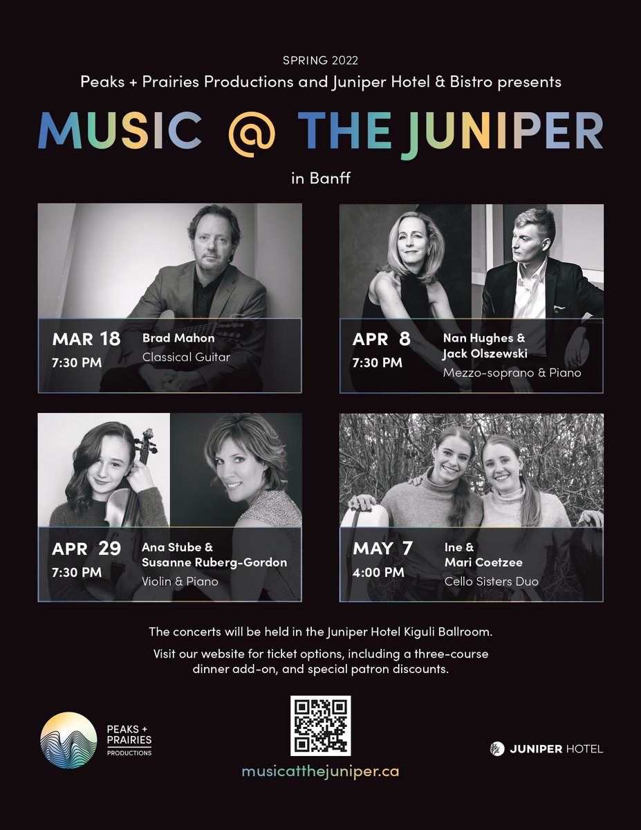 Spring concert series hosts classical musicians at Banff Juniper....thecragandcanyon.ca/news/local-new…

@PeaksPrairies <a href="/banfflakelouise/">Banff & Lake Louise Tourism</a>