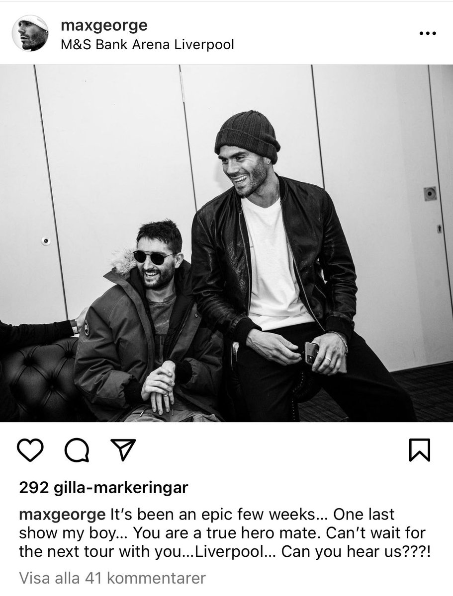 PerfectParker's tweet photo. I feel like Max is as heartbroken as we are that the tour is coming to an end 😭💔 https://t.co/PL84meeVWW