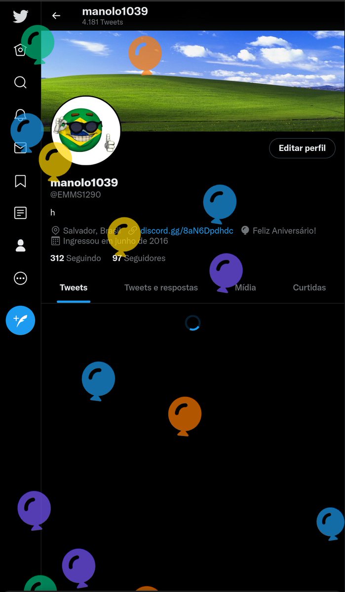 EMMS1290's tweet photo. balão https://t.co/YVXS9lSb2w