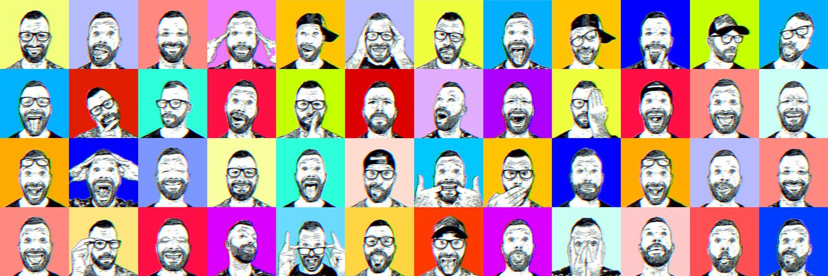 ran1era's tweet photo. @MrNFT10 Oh yes✅ 52nd Art Club is finally here🔥 52 emotional art selfies in color glitch technique ON SALE until April 1.🔥🤩 Get your collection: https://t.co/vfxfxIXPXZ https://t.co/egakKcHgkk