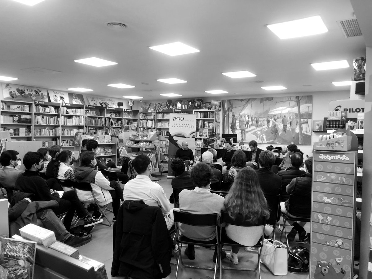 Librería Neblí 📚 (@neblitroa) on Twitter photo 🙌🏻#GRACIAS a <a href="/marin_blazquez/">carlos marín-blázquez</a>, <a href="/escoliasta/">Fernando Muñoz</a> y <a href="/ed_monoculo/">Ediciones Monóculo</a> por hacernos pasar un buen rato esta tarde.📚
Y también, muchas gracias a todos los #lectores que desde la librería y desde nuestro #Instagram habéis formado parte de la presentación.
¡¡Nos vemos en la próxima!!💪🏻 🙌🏻#GRACIAS a <a href="/marin_blazquez/">carlos marín-blázquez</a>, <a href="/escoliasta/">Fernando Muñoz</a> y <a href="/ed_monoculo/">Ediciones Monóculo</a> por hacernos pasar un buen rato esta tarde.📚
Y también, muchas gracias a todos los #lectores que desde la librería y desde nuestro #Instagram habéis formado parte de la presentación.
¡¡Nos vemos en la próxima!!💪🏻