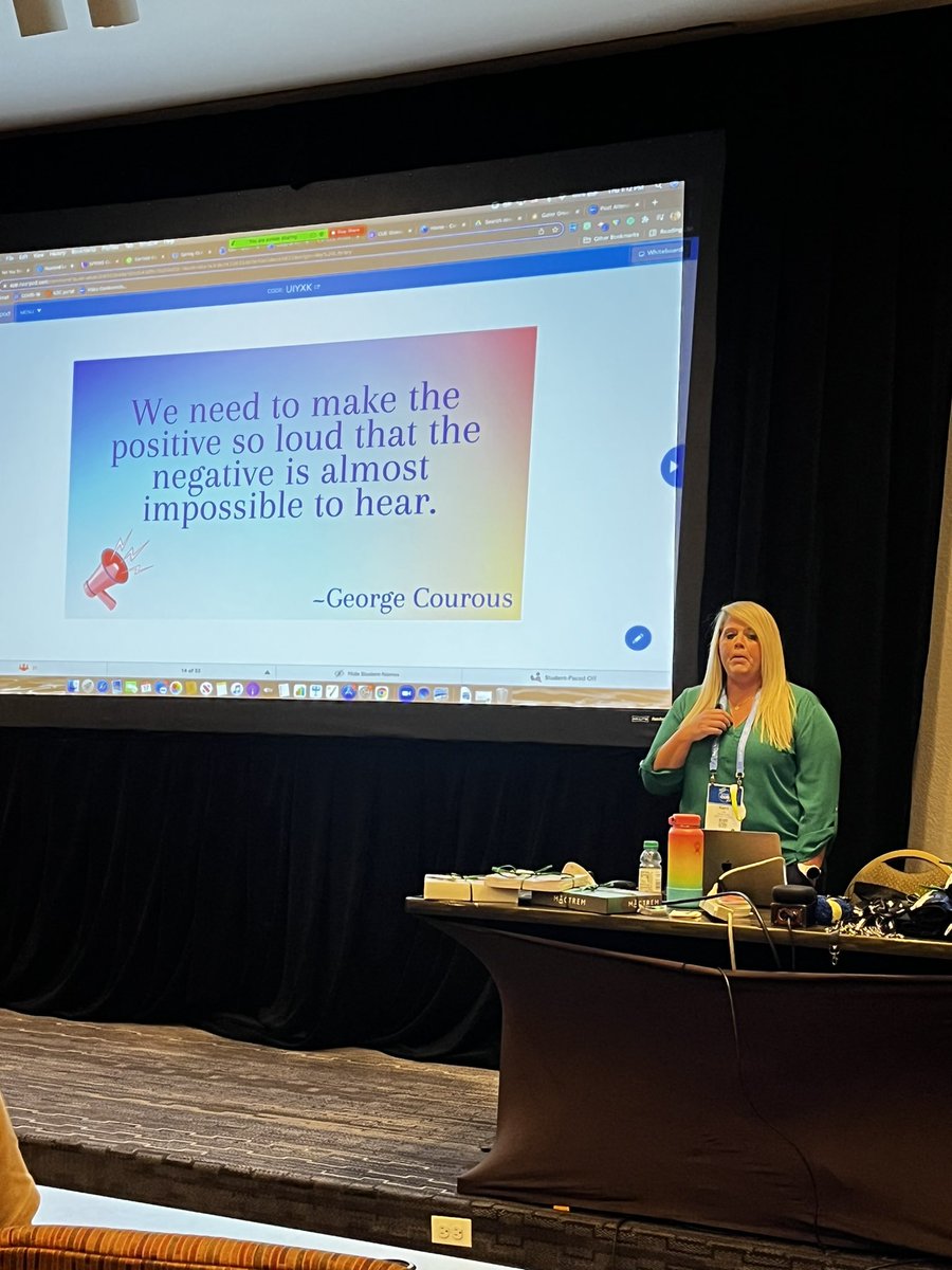 Thank you, Kerri &amp; Lynette! Yes, social media is key in education. <a href="/kerribraun/">Kerri Braun, Ed.D.</a> <a href="/lynettewsocial/">Lynette White</a> <a href="/gcouros/">George Couros</a> (I almost wore my shirt with this quote! George, I need a new one.) <a href="/TUSDschools/">Tustin Unified</a>