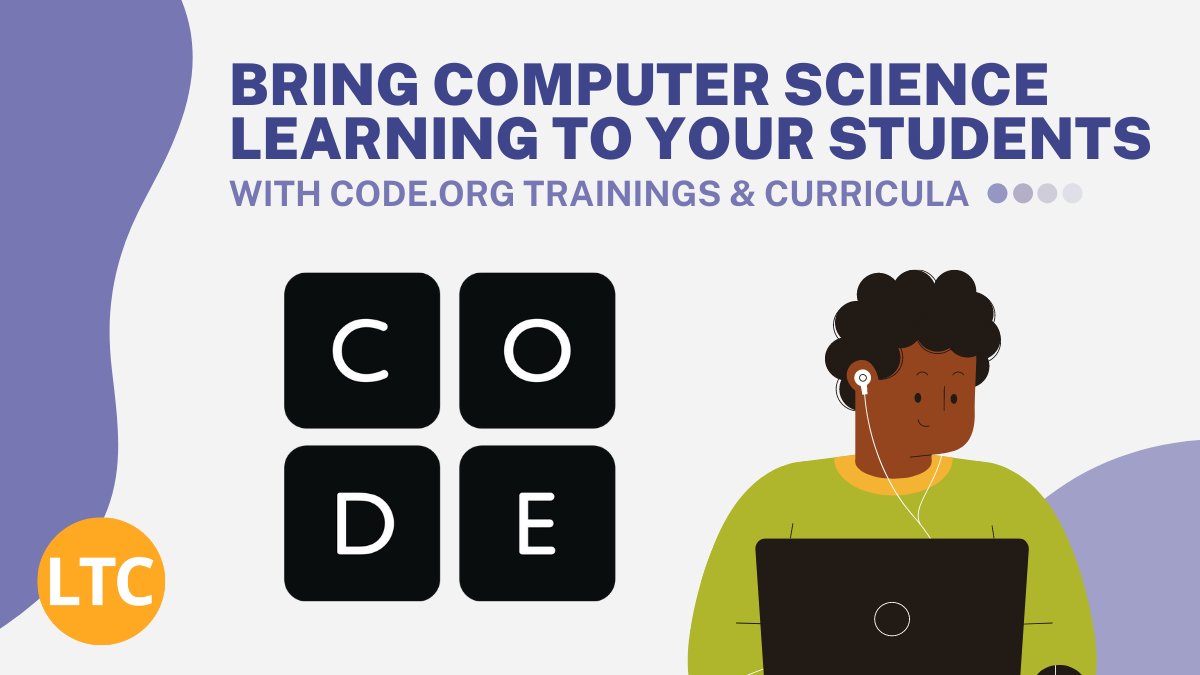 ltcillinois's tweet photo. NEW BLOG - Right now, computing is one of the fastest growing &amp; highest-paying professions in the United States. @codeorg’s upcoming summer trainings &amp; FREE curricula can help you transform today's CS learners into tomorrow’s CS leaders 🔢 https://t.co/0ndZb1dvPh https://t.co/UL2Cm6k7Xl