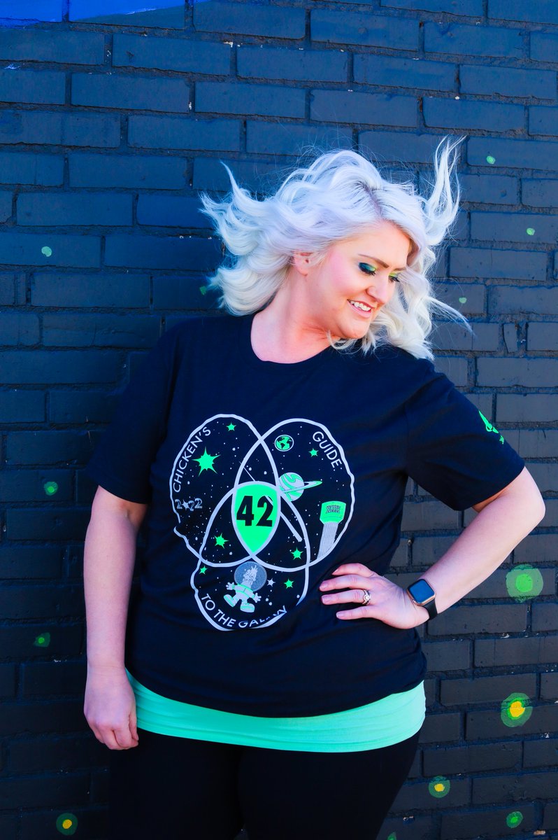 EGG-CITING NEWS!! The Wayne Chicken Show Committee is happy to reveal the 42nd Annual Wayne Chicken Show shirt! The t-shirt was designed by Brittany Webber and represents the 2022 theme of “Chicken's Guide to the Galaxy. The Meaning of Life, the Universe and Egg-rything”.