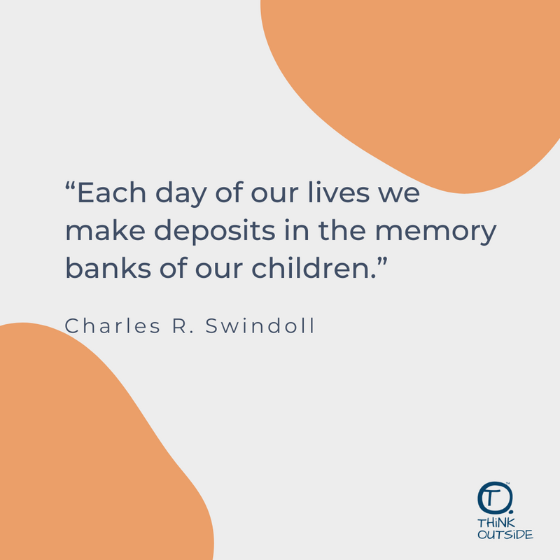 ThinkOutsideBxs's tweet photo. 🤩 Making beautiful moments with your children provides them with a feeling of purpose outside of academics and extracurricular activities. 
 
#ThinkOutsideBoxes #ChildDevelopment #Memories #FamilyMemories #ExtracurricularActivities #Quotes https://t.co/hyD96FZO7q