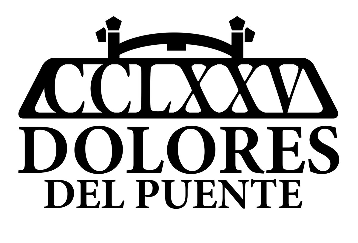 doloresdlpuente's tweet photo. Logotipo conmemorativo del 275 Aniversario de Nuestra Señora de los Dolores, y su Devoción en la Capilla junto al Puente de Santo Domingo, basado en una idea de nuestra hermana @genogm, interpretado y realizado por el estudio de diseño gráfico Inventanova, #CofradíasMLG https://t.co/G5OQPka570