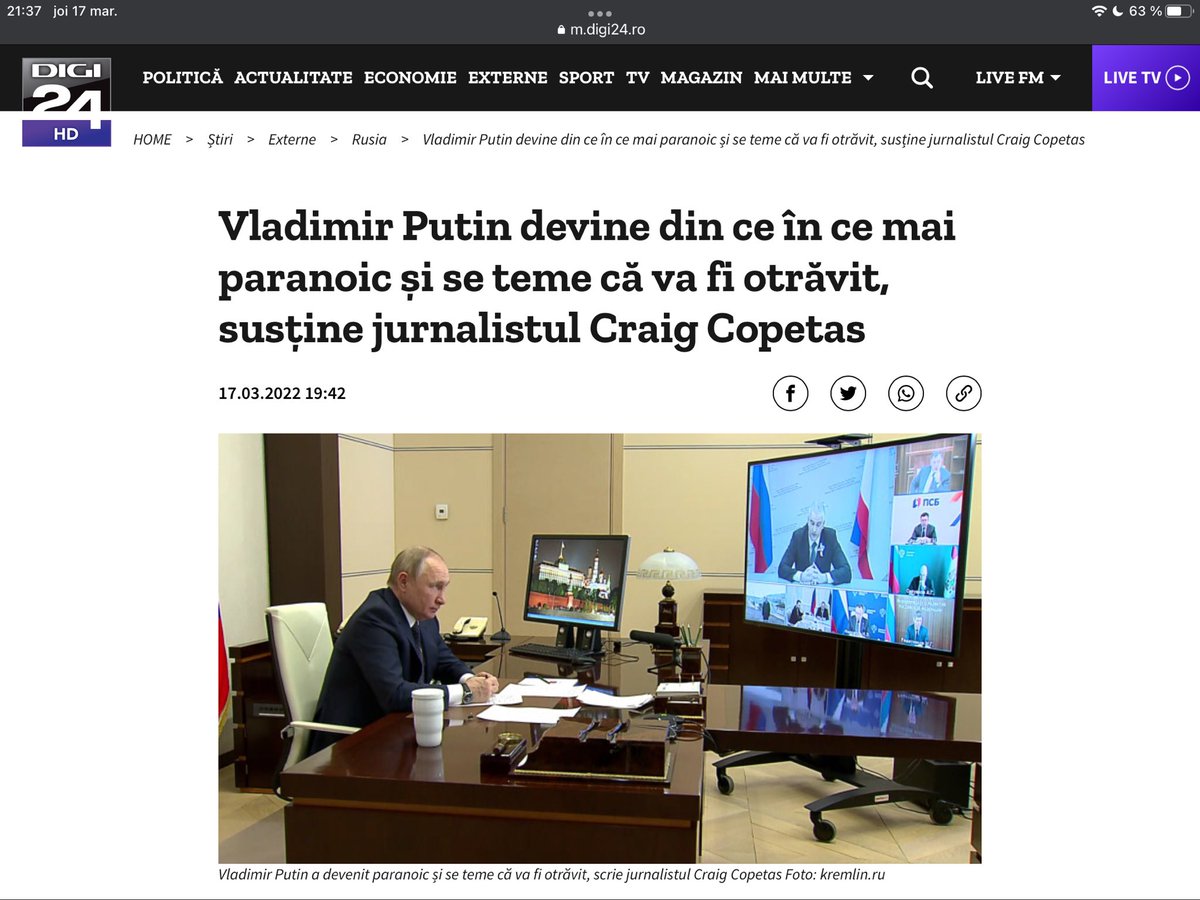 cjuverdeanu's tweet photo. De ce ziceți că e paranoic? Nu asta i-am dorit cu toții? https://t.co/tc9hWPOMjR