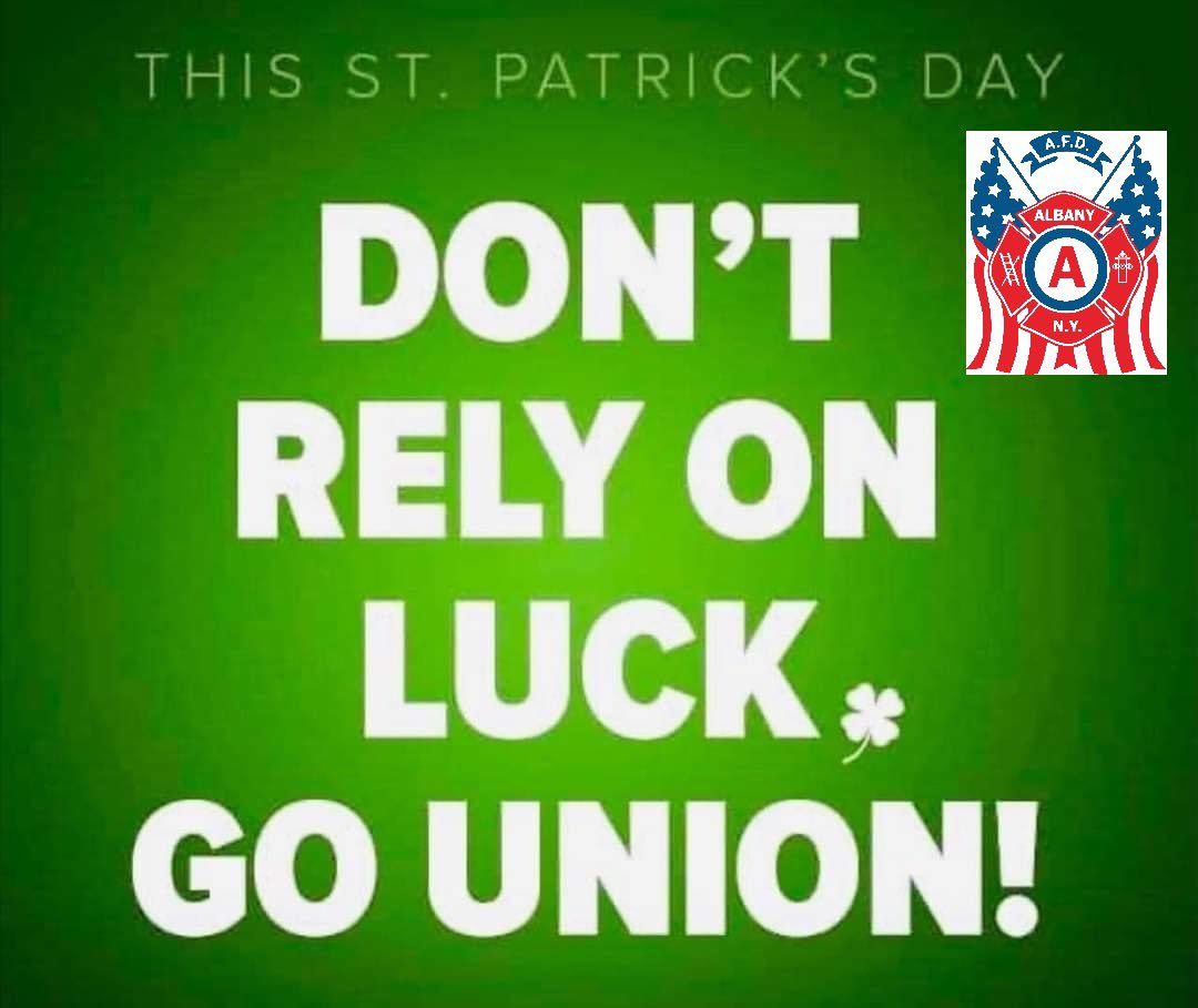 AlbanyFFs's tweet photo. Happy Saint Patrick’s Day! https://t.co/5BzKZurrO6