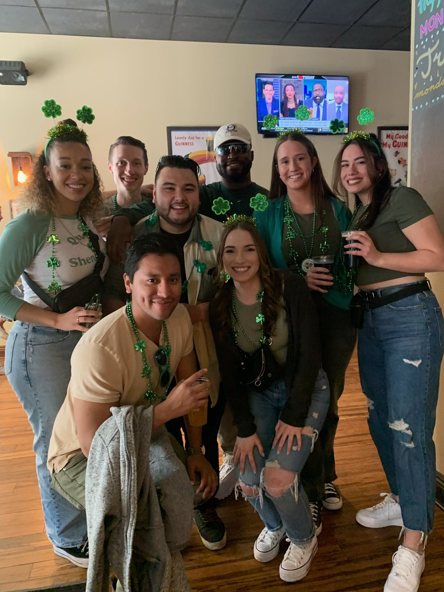 Some of my friends found me. If you know where this is, don’t tell my boss… 🤫☘️