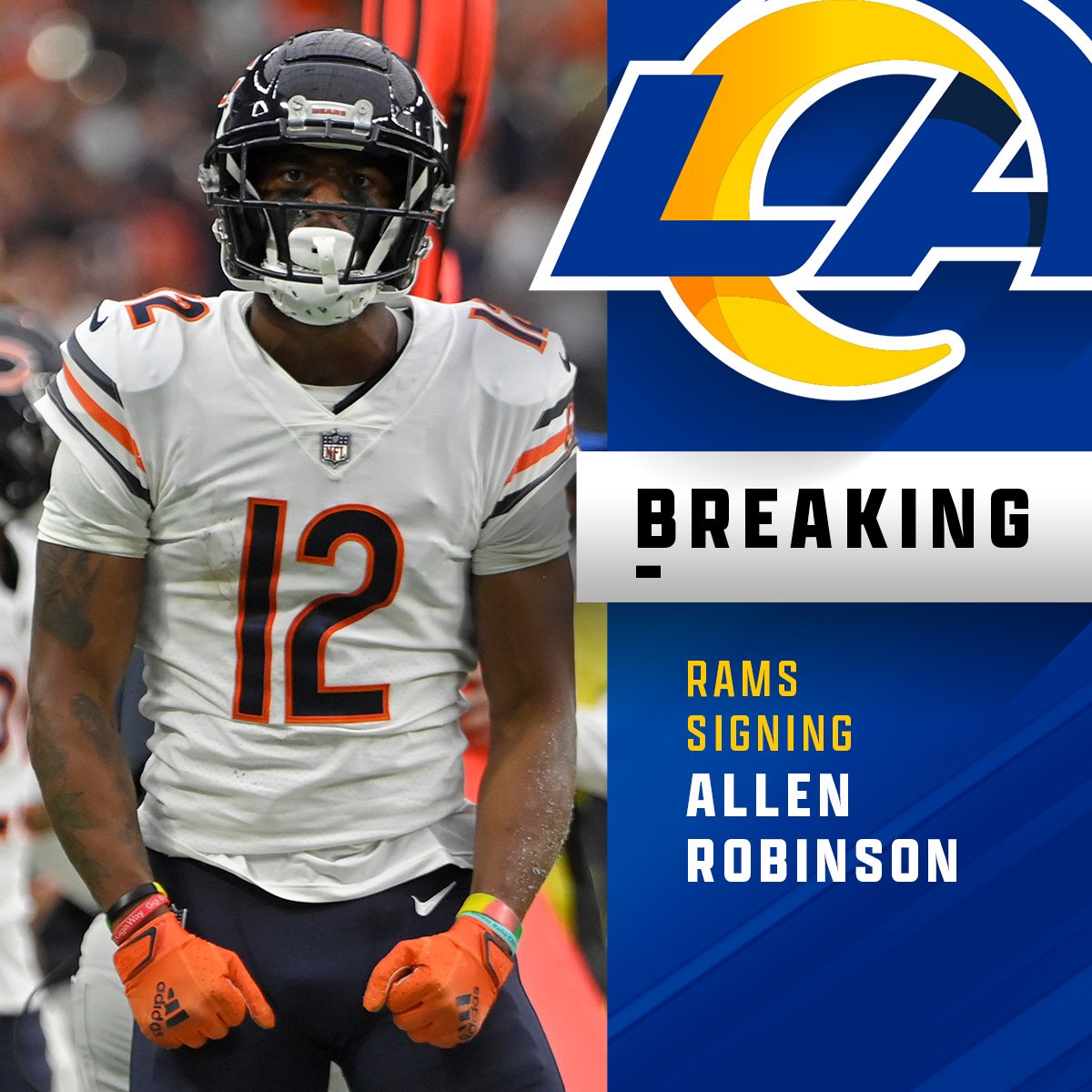 Los Angeles Rams authorize WR Allen Robinson to seek a trade