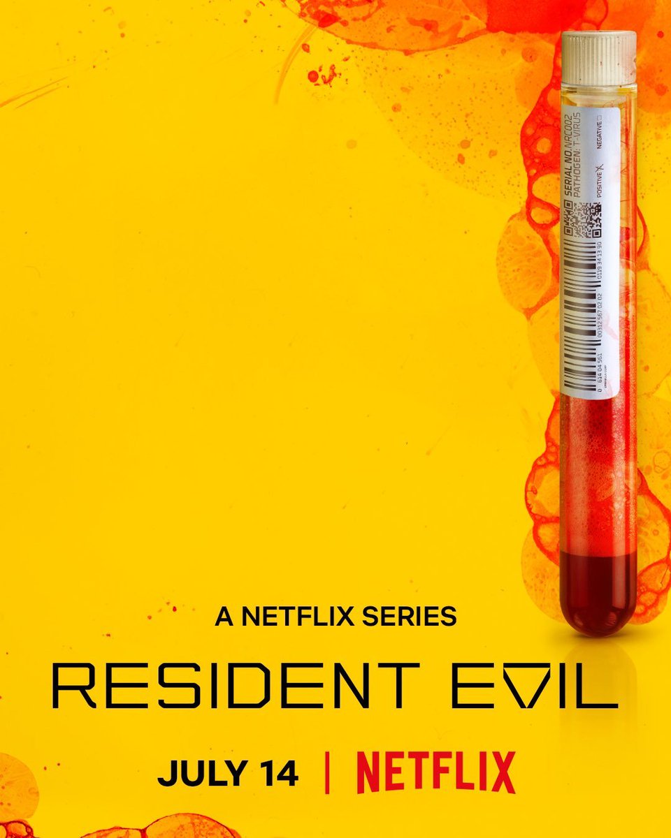 kiviagecast's tweet photo. Novos pôsteres da série live-action de Resident Evil.

Estreia em 14 de julho na Netflix. https://t.co/JRc6yecmfE