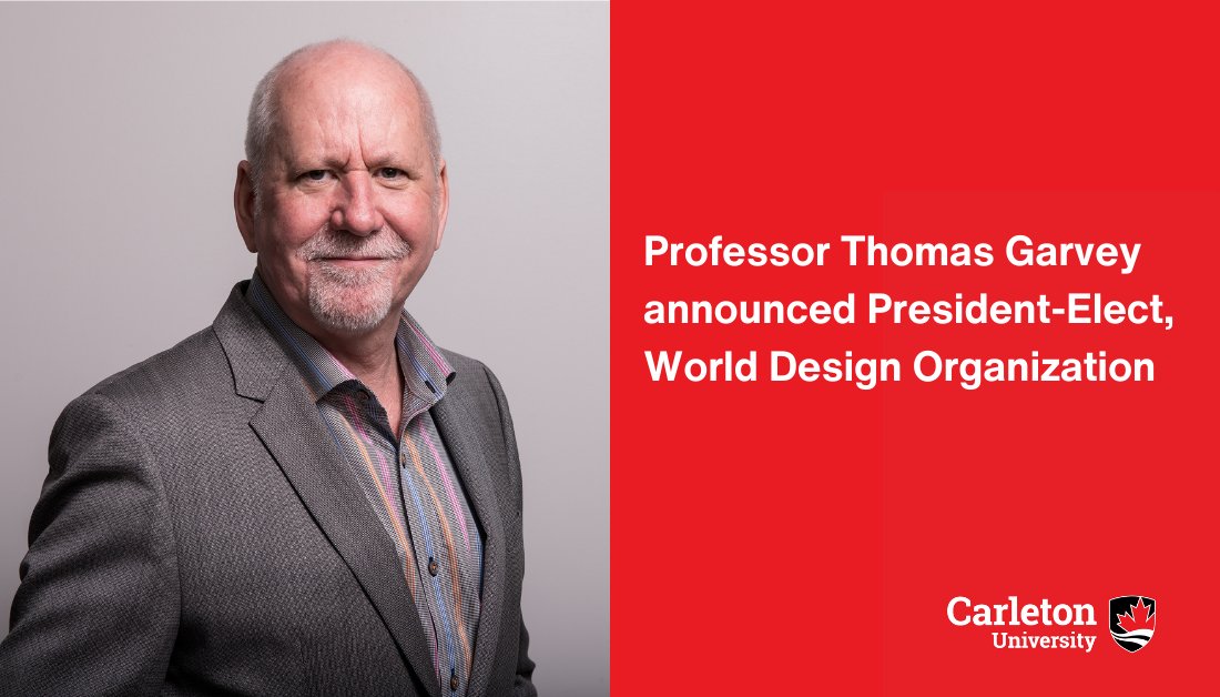 Known as the international voice for industrial design, the World Design Organization serves over 180 member organizations and represents thousands of industrial designers. Congratulations Professor Garvey on this well-deserved appointment. Learn more: bit.ly/3KRA98d.