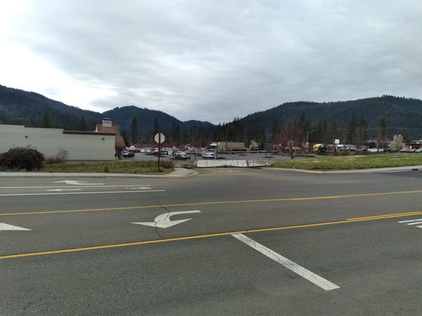 TrinityDOT's tweet photo. The Trinity County DOT has blocked the impromptu access road between Lance Gulch Road and the CVS parking lot and removed the street sign indicating this to be a viable road. See https://t.co/mq7gf2wmCE for details. https://t.co/LsVcROgUYb
