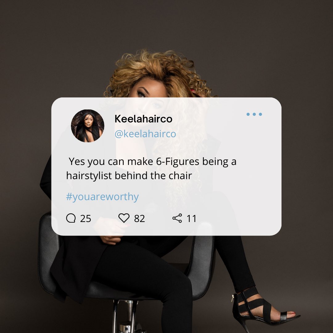 If you google “how much hairstylists make a year in 2022?” Google will tell you between $29,000 - $47,000 a year. 
That isn’t enough to live off, especially in California!
Tune in to my live tomorrow IG Friday March 18th 4pm PT for more details about this exciting opportunity