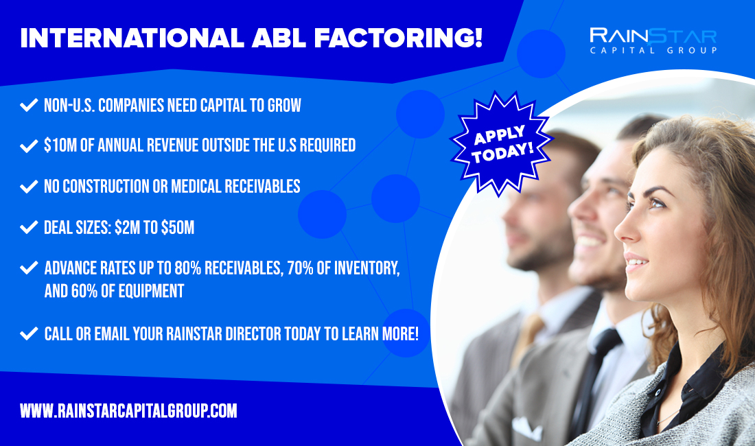 Rainstar Capital Group on Twitter "International ABL Financing
