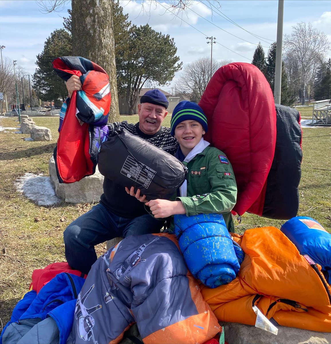 Pitmanme's tweet photo. Update for Xavier’s #operation5000;
Confirmed another drive this one will be in Burlington, ON. Halton Childrens aid Society 1445 Norjohn Court. Saturday April 2, 2-4pm. #StandWithUkriane #chiefscout @scoutscanada @cityburlington https://t.co/SD30uFSt1q