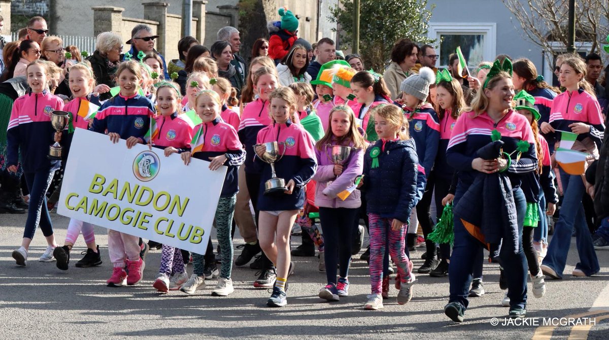 Well done to our BCC members who brought colour, silverware and their usual enthusiasm to the streets of Bandon in todays St Patrick’s Day Parade. It was lovely to see so many of our girls walking with ourselves and the other clubs and organisations they are involved in ☘️