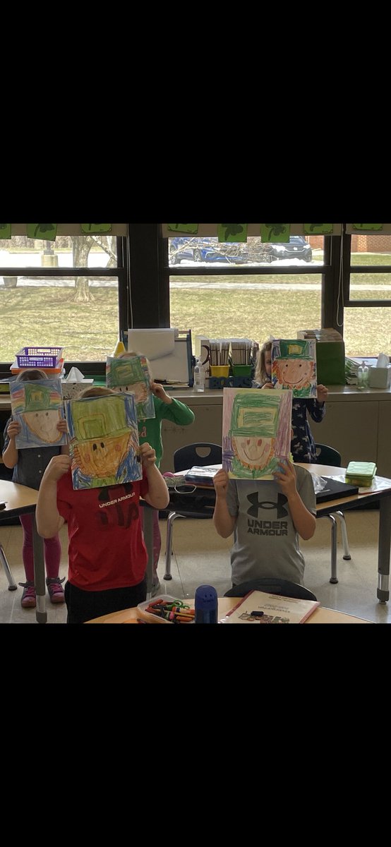 Thank you @GillHallElem for all of the ☘️shenanigans ☘️that made for a fun and festive week! Kindergarten loved it! #WErTJ #WErTJK
