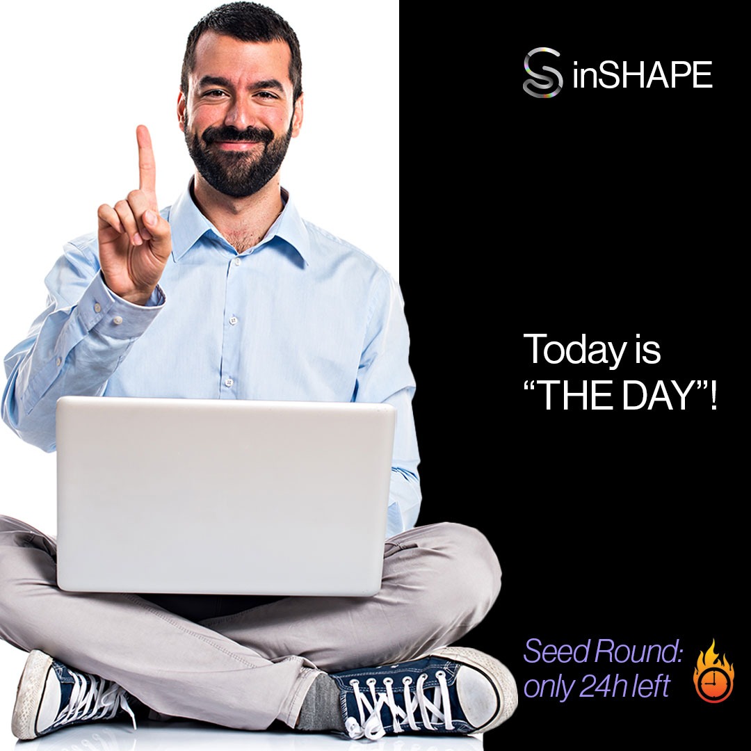 inSHAPEapp's tweet photo. Investing in the development of the inSHAPE App is investing in yourself &amp; getting crypto rewards on the long term. ⏰🚀
Seed Sale closes tonight - last chance to get your SHAPE tokens at only $0.05.🔥
👉 https://t.co/58TObbVkdN 
#tokensale #presale #crypto #CryptoNews #ICO #BSC https://t.co/T84azkHuT2