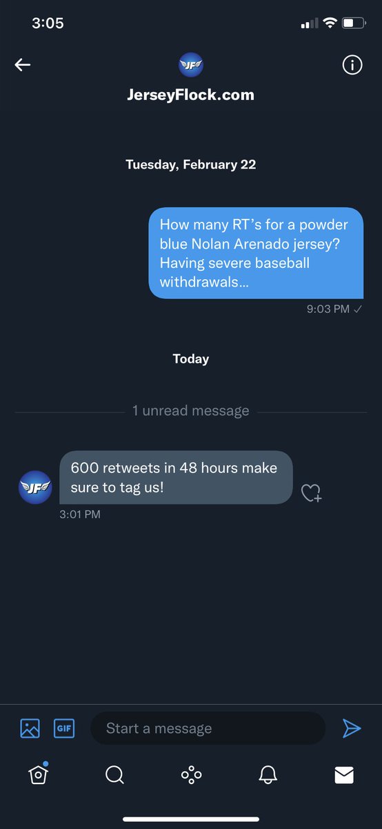 Help your boy get 600 RT’s for a Nolan Arenado jersey

Thanks for the opportunity <a href="/JerseyFlock/">ShopJerseyFlock.com</a>