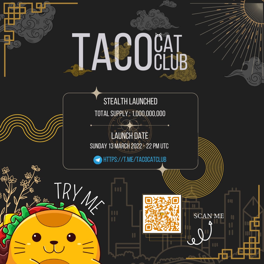 TacoCatClub's tweet photo. @cz_binance Buy more @TacoCatClub  - then you will not have to think about inflation 💪🏻 https://t.co/nIt85YsD0P