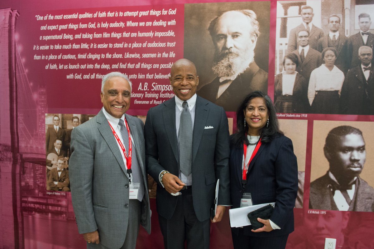 Thank you to <a href="/NYCMayor/">Mayor Zohran Kwame Mamdani</a> <a href="/NYCMayorsOffice/">NYC Mayor's Office</a>, <a href="/NYPDCommAffairs/">NYPD Community Affairs</a> <a href="/mayorsCAU/">Mayor’s Community Affairs Unit</a>, all the special guests and speakers who came to campus yesterday for the inaugural Anti-Gun Violence Summit, organized by our alum Pastor Monrose.    ow.ly/TU2Q50Im3kg