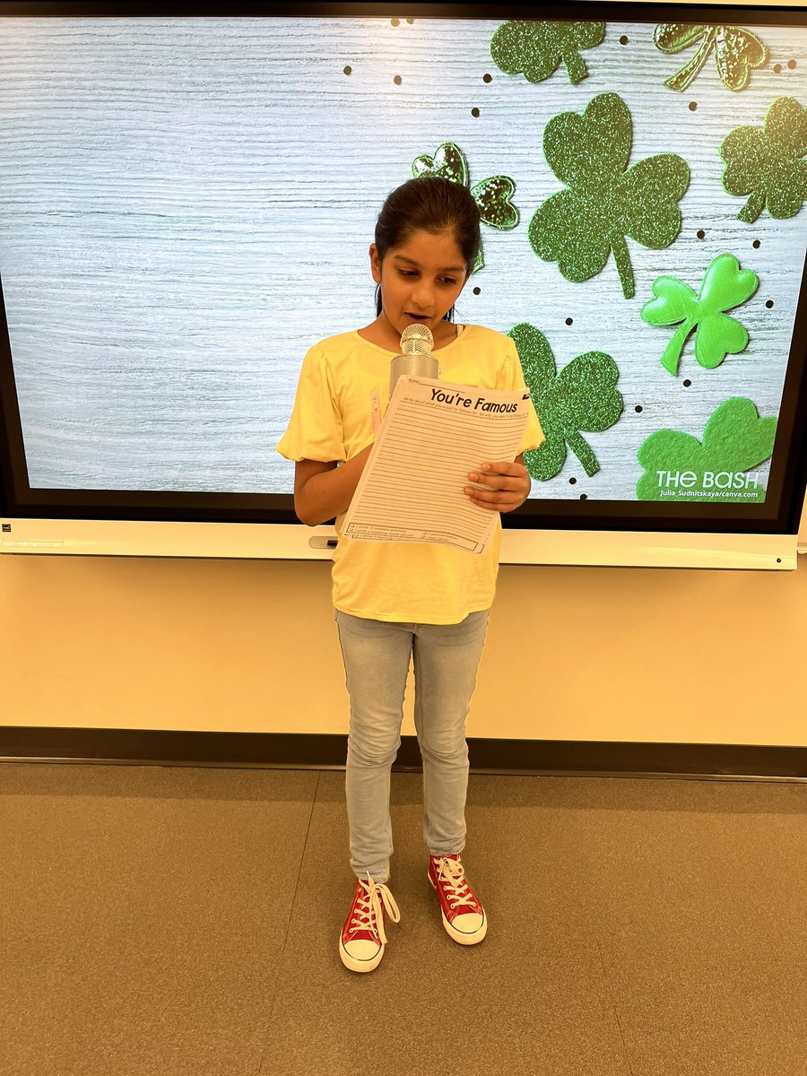 Our St. Patrick’s Day Author’s Chair🍀💚 <a href="/GulphPBIS/">Gulph PBIS</a>