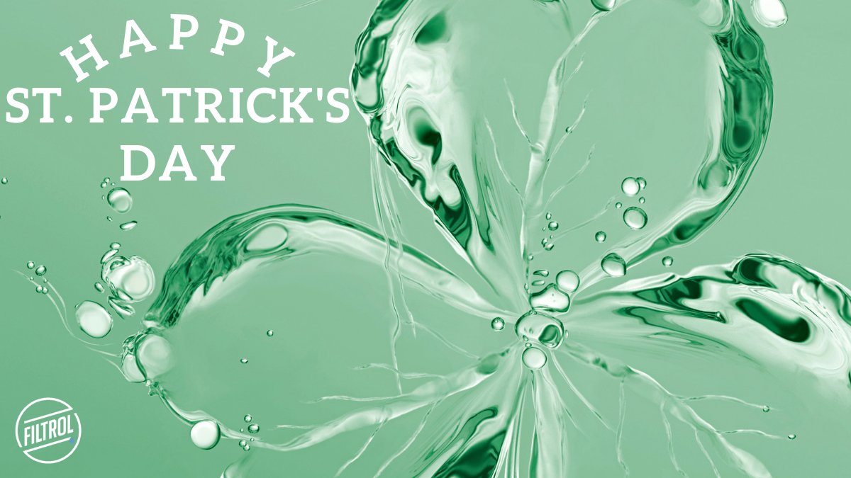 TheFiltrol's tweet photo. 🍀Filtrol Wishes Everyone A Very Happy &amp; Safe St. Patrick's Day!! What A Great Day To Be GREEN &amp; Sustainable!! 💚 https://t.co/4wvaLHFLIp