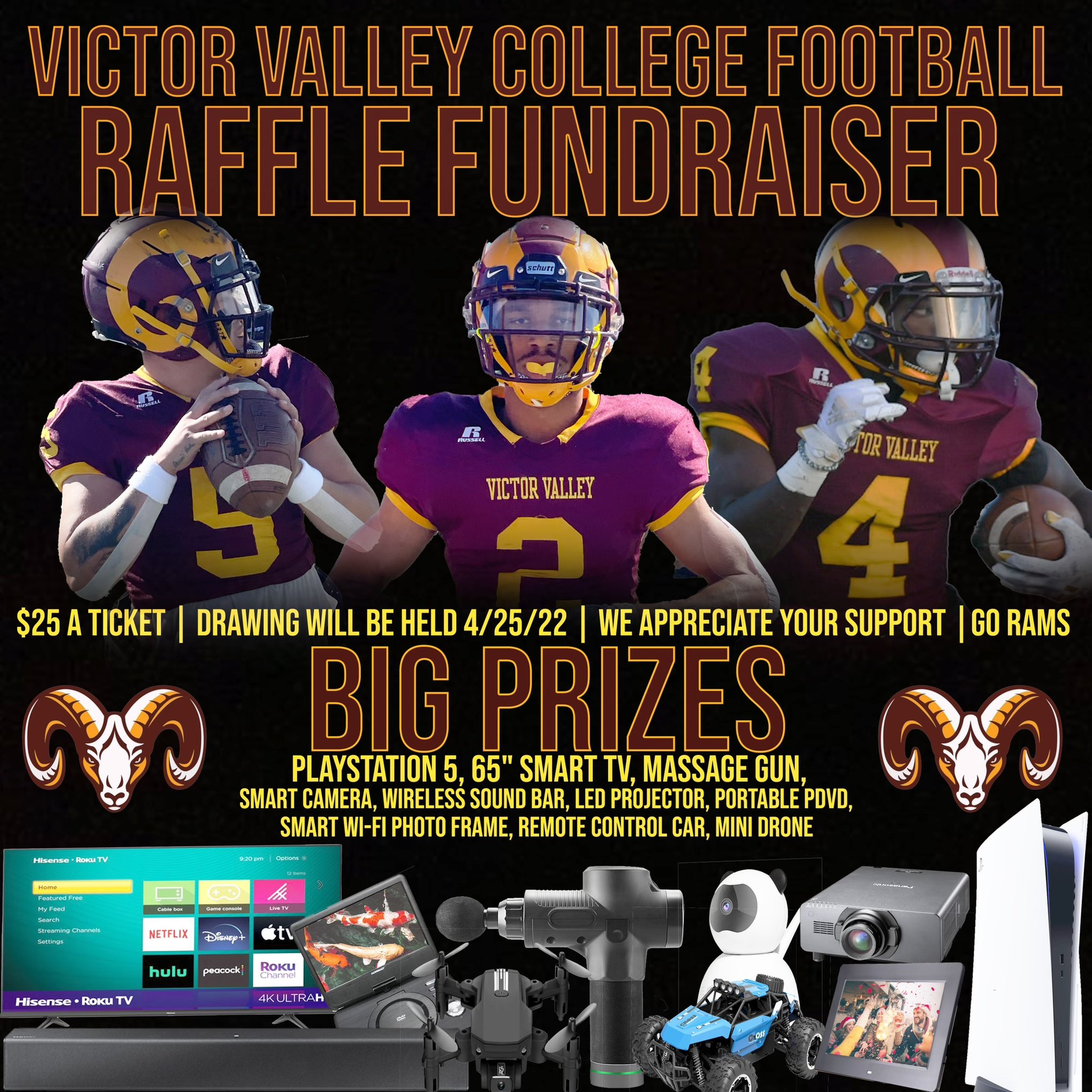 Victor Valley College Rams Football on Twitter