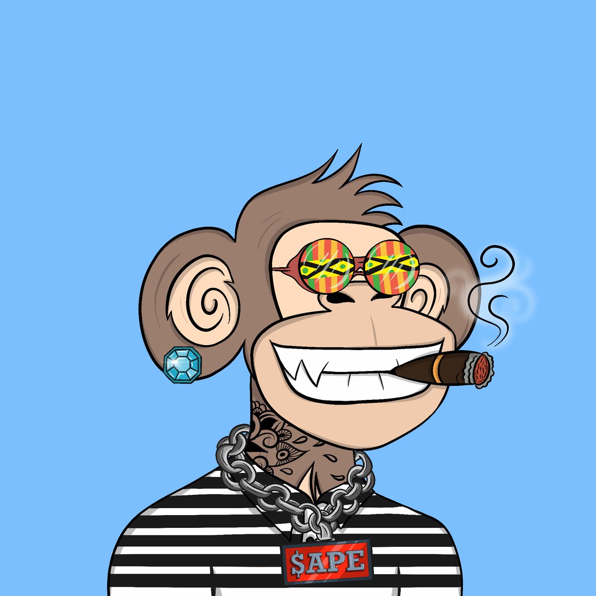 JUST $APE tweet media