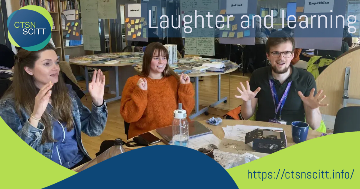 CTSN_SCITT's tweet photo. Our Primary Trainees have had a fantastic day learning about RE and have also been inspired to be great language teachers. We love laughing and learning together.
#ctsnscitt #traintoteach #teachertraining #primary #primarylanguages #primaryreligiousstudies #laughterandlearning https://t.co/RuVDdfZPKr