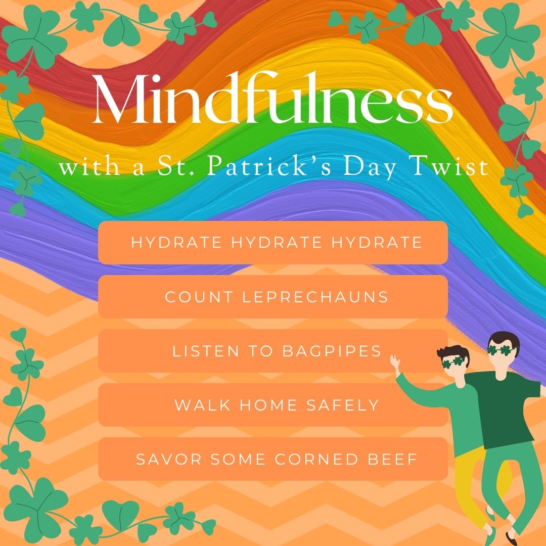 WellZenJenn's tweet photo. #StPatricksDay #mindfulness https://t.co/fAhi46xqwZ