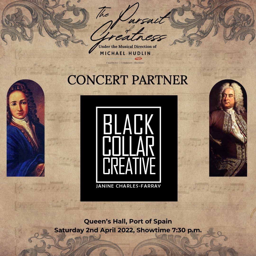 Only 2 weeks left before T&amp;T's first Classical music concert of the year will take place at Queen's Hall!

Show info:
Saturday 2nd April 2022
7:30 p.m. 
Queen's Hall. Online Tickets (TT$250) are available right now at queenshalltt.com!