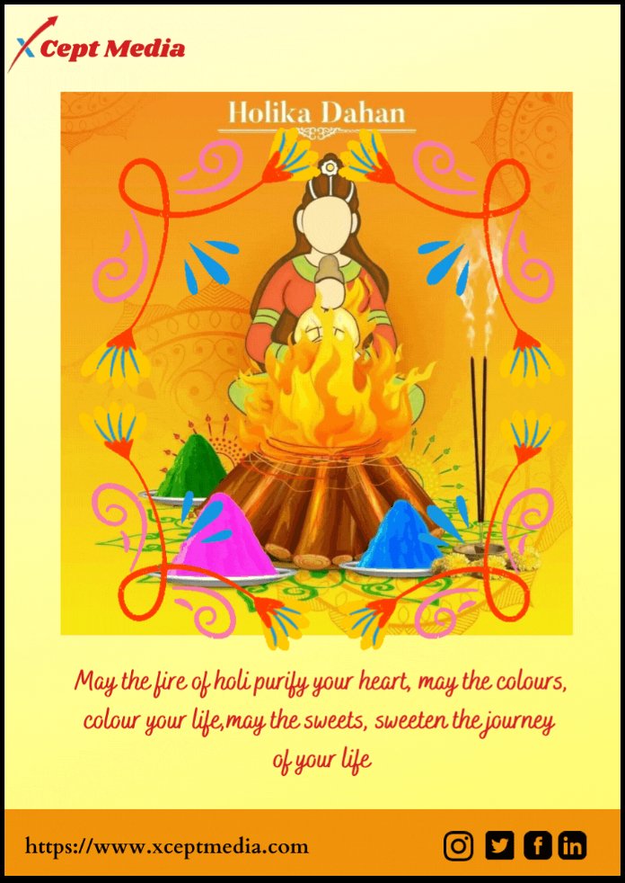 Xceptmedia's tweet photo. Bright colors, water balloons, tasty gujiyas and melodious songs are the ingredients for a perfect Holi. Wish you and your family a very happy and colorful  Holika Dahan...

#affiliate #xceptmedia_pvt_ltd #seo #affiliatemarketing #DigitalMarketing #marketing #HolikaDahan2022 https://t.co/G1FZIRiTtj