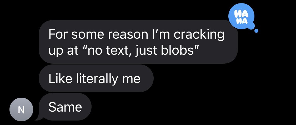 “Head empty, just vibes” is OUT
“No text, just blobs” is IN