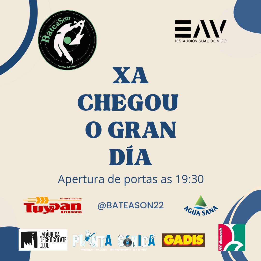 Xa está todo preparado!!! Esperámosvos!