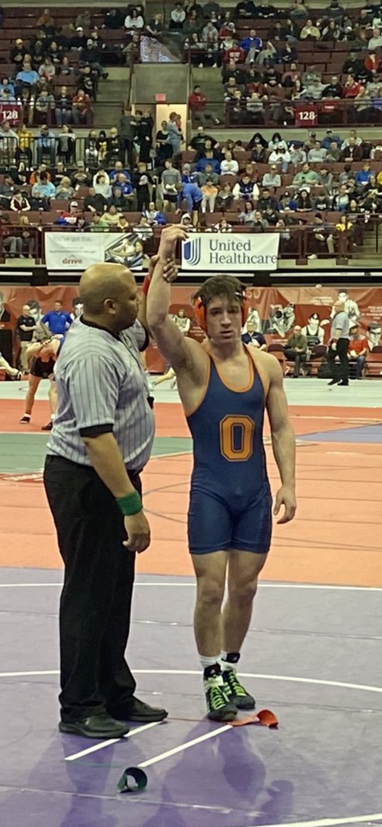 oo_wrestling's tweet photo. There are so many things that this young man has accomplished on the wrestling mat 2x Sectional champ, 2x District Champ, 2x State Placer, 100 Career Wins &amp; 1st team all-Metro. A great representative of our program! More great things to come from @keegknapp #OrangeLegend https://t.co/pWBBZoCR0n