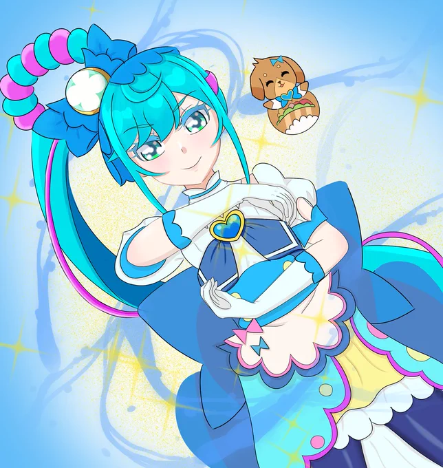 構図に工夫がなかったのでエフェクトでごまかしてみたキュアスパイシー描いた
十数年ぶりにプリキュア見てるけど面白くてしばらく続きが見られないことにショックを受けている… 