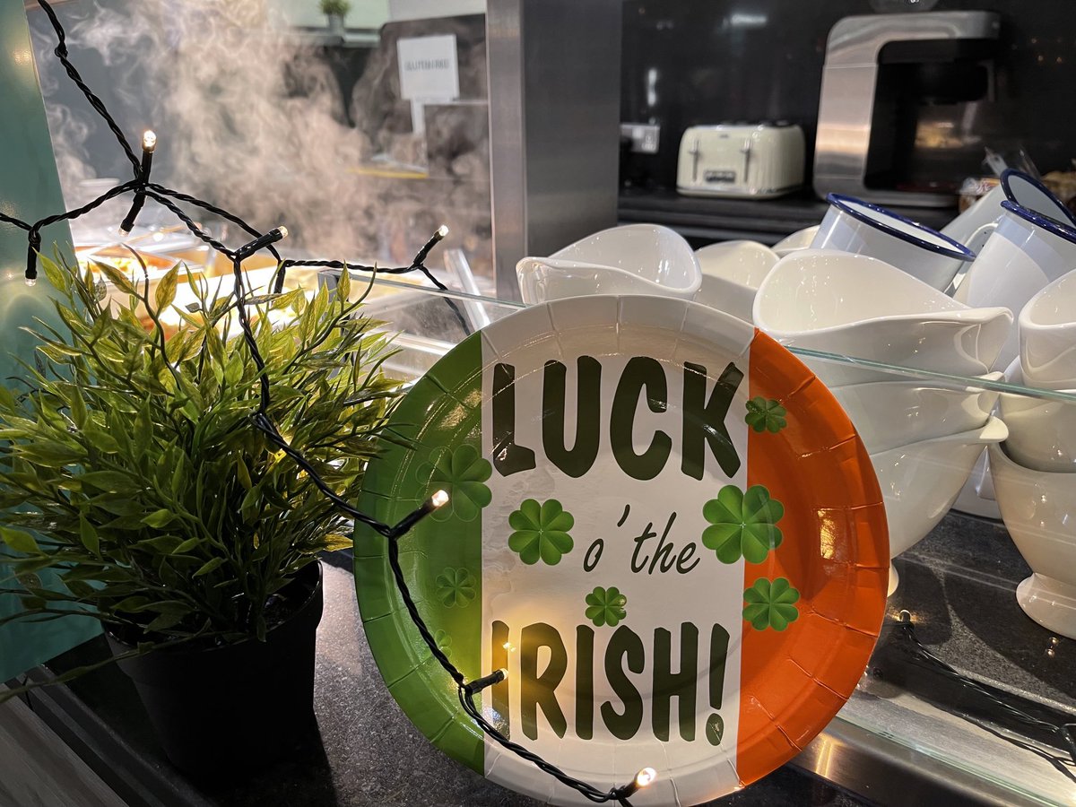 Lovely St. Patrick's Day lunch at the <a href="/RHK_Venue/">RHK Venue</a> @FitzersCatering.
