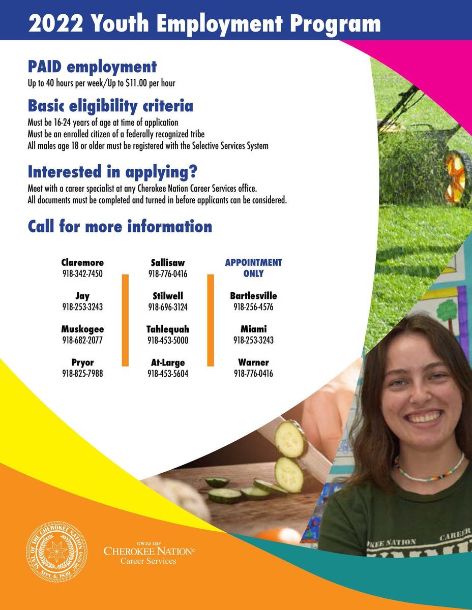 joedeerecnd13's tweet photo. 📢 Introducing the 2022 Youth Employment Program! Up to 40 hours per week and up to $11 per hour.

Interested in applying? Check out the basic eligibility criteria below and contact your nearest Career Services office! https://t.co/uNobJj6f86