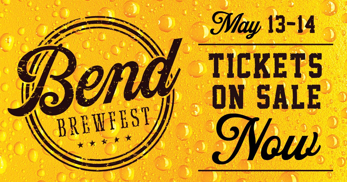Limited presale tickets ON SALE NOW for $40 at bendbrewfest.com A ticket gets you weekend access, a Brewfest mug + 10 tokens. Day of Brewfest tickets will be $50. Cheers to sharing beers!

#drink #beer #outdoor #festival #inbend