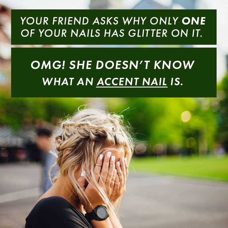 Accent Nail or no Accent Nail? 🤔
Now that is the question. 💅
Check out the the large range of colours I've got available. 😍 
wu.to/J9fCp7
#NailsToInspire #AccentNail #GelPolishManicure #NailTrends