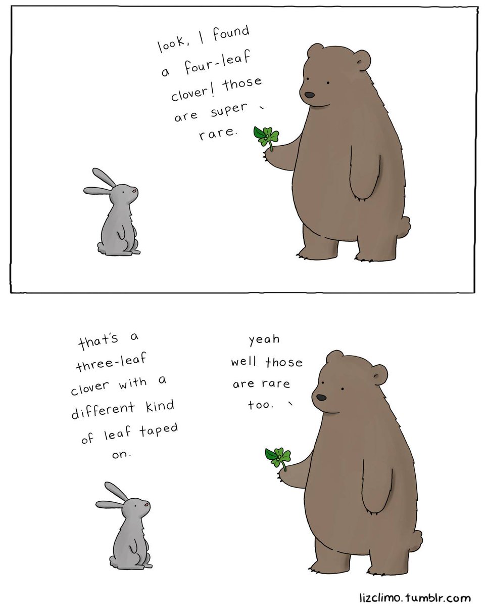 - TRACEY: Steph, how Irish are you then? We could totally use that for St. Patrick's Day!
- STEPH: Zero percent.
- TRACEY: Well...do better.

Happy #StPatricksDay to the blessed (Tracey &amp; Liz) and the posers (Steph) alike! 🍀