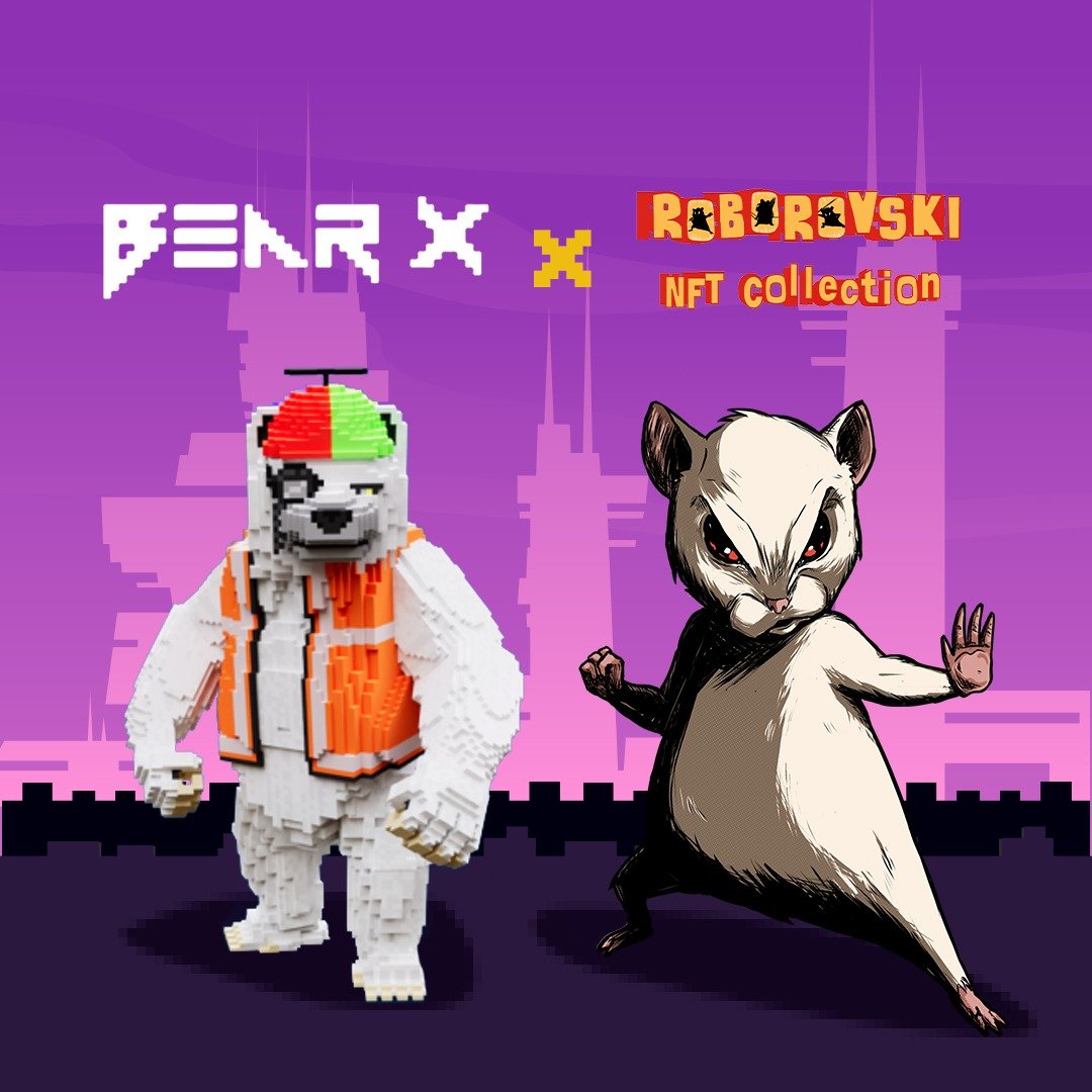 🐹 Roborovski x BearX 🐻

<a href="/BearX_NFT/">BearX Labs</a> are having their VX collection and they have
🎁5x BearVX WL spots for our incredible community!

How to enter:
🔷 Follow both <a href="/RoborovskiNFT/">RoborovskiNFT</a> &amp; <a href="/BearX_NFT/">BearX Labs</a>
🔷 Like &amp; Retweet
🔷 Tag 3 friends!

24 Hours⏳