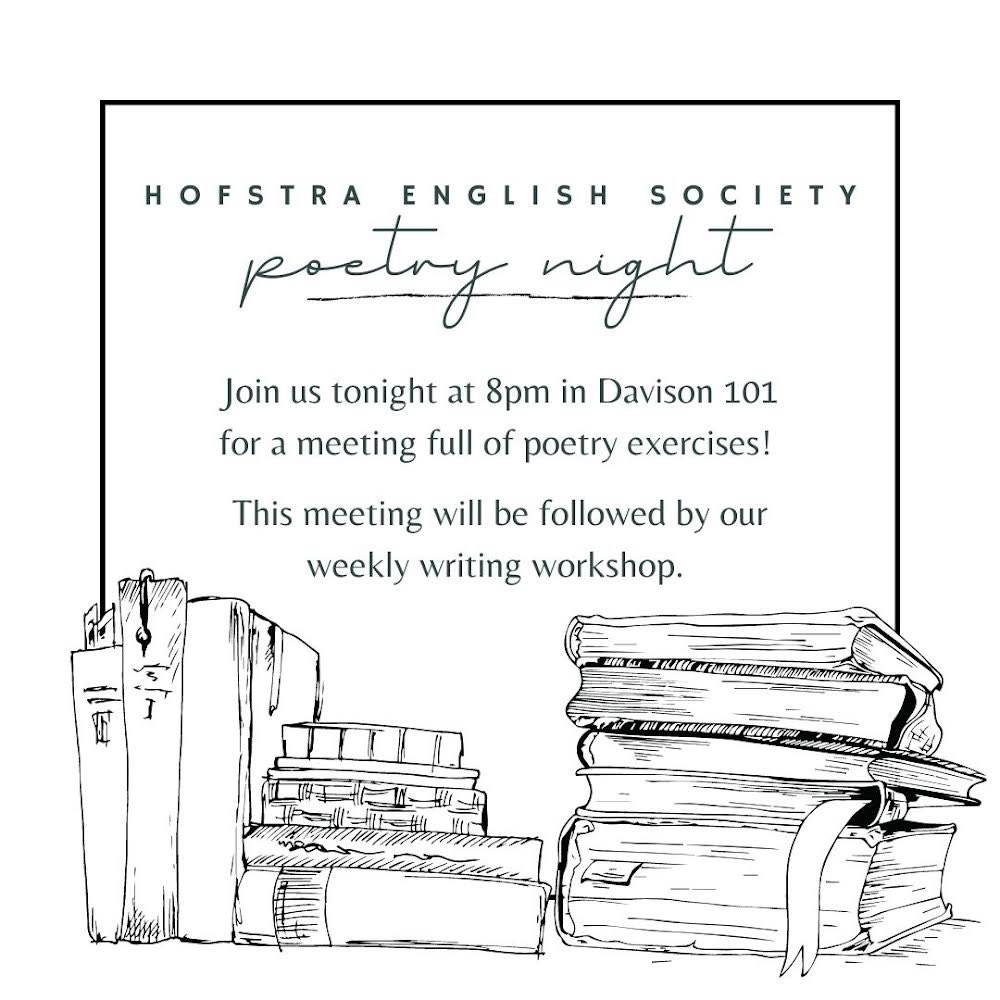 Hofstra English Society tweet media
