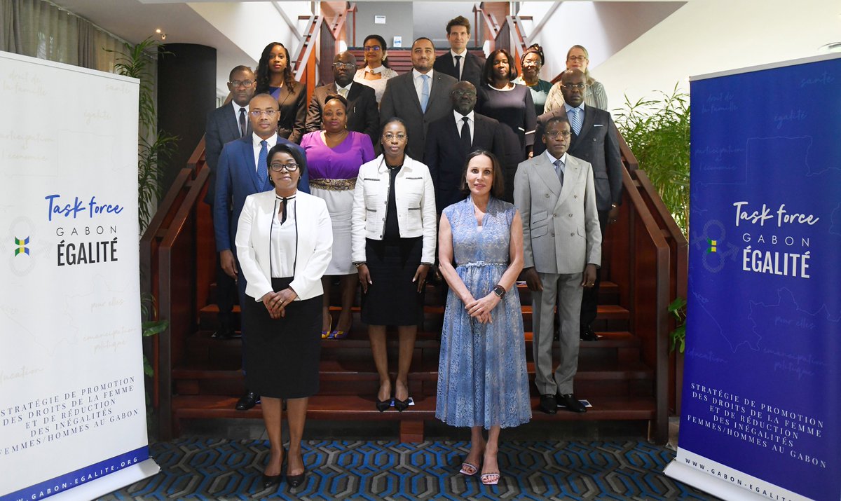 La 6ème task force #GabonEgalité s'est réunie autour d'un mot d'ordre : poursuivre l'engagement en faveur de l'application des lois et mobiliser l'ensemble des acteurs, à tous les échelons de notre société, afin d'être utiles à celles qui en ont le plus besoin.